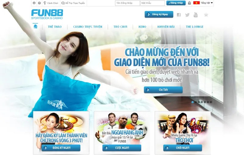 Fun88 là nhà cái uy tín số 1 Châu Á