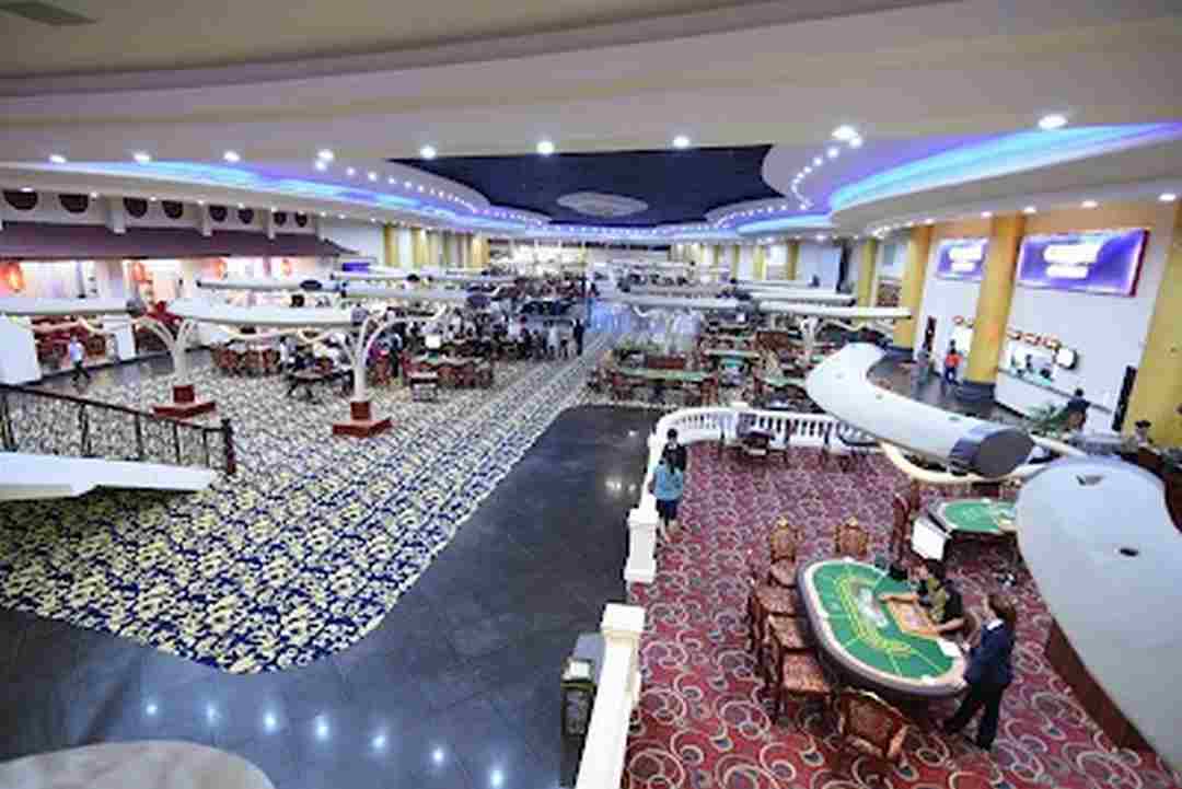 Không gian sòng bạc Golden Galaxy rộng lớn và cực đẳng cấp